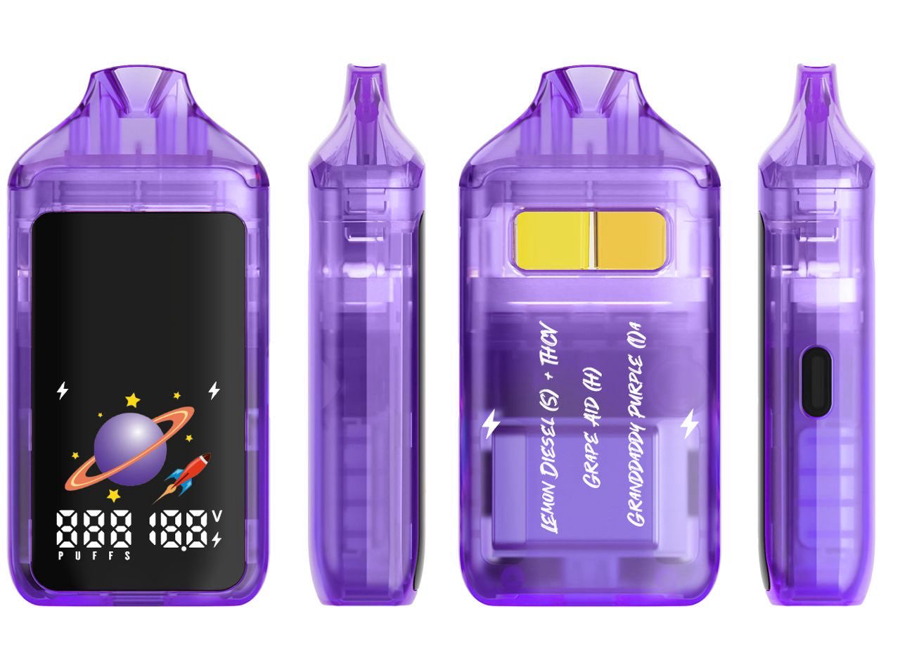 2g Dual Chamber Vaporizer - Grape Aid
