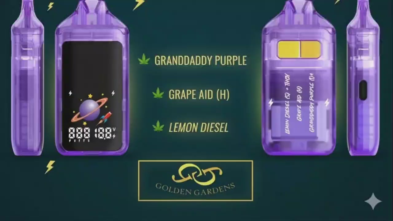 2g Dual Chamber Vaporizer - Grape Aid